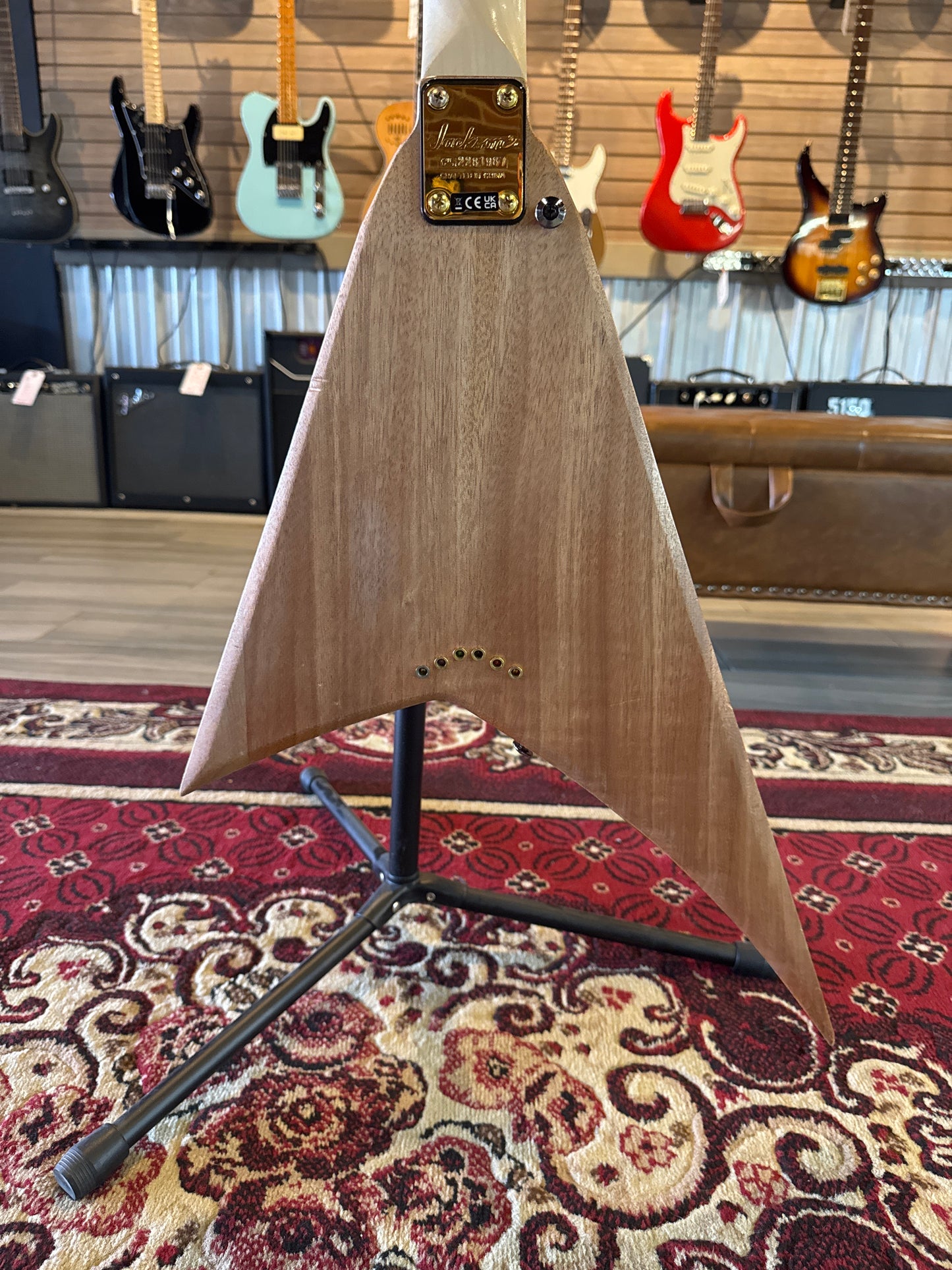Jackson JS Series FSR JS32T Rhoads with Amaranth Fretboard - Natural Oil (USED)