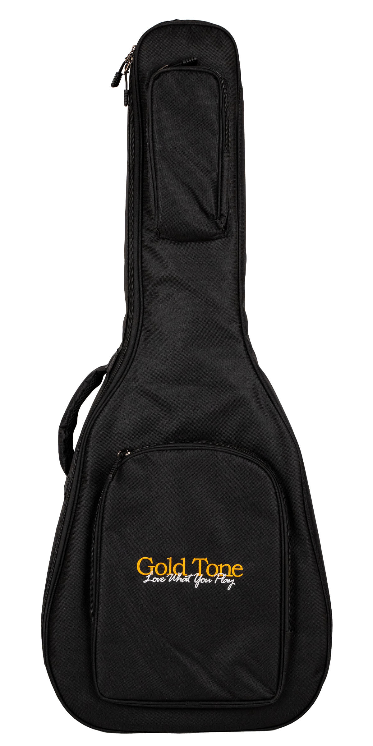 Gold Tone - The Bell: Acoustic-Electric All Solid Wood Guitar with Bag - Satin Natural