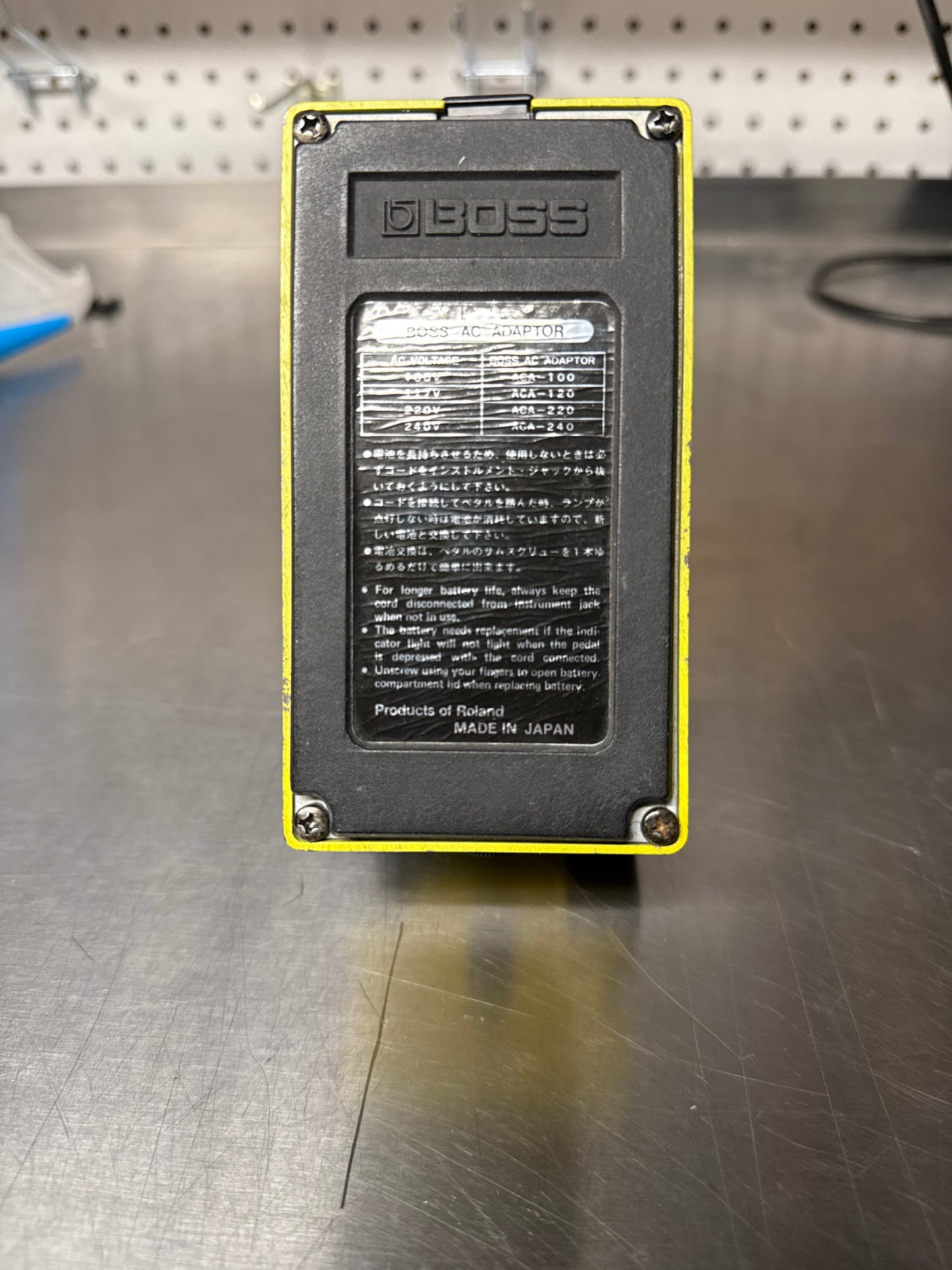 Boss OD-2 Turbo Overdrive - Black Label Made in Japan
