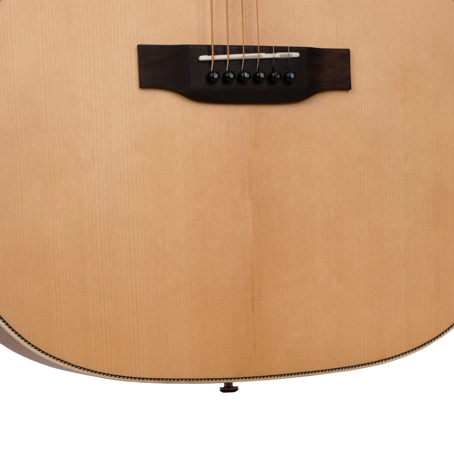 Gold Tone - The Bell: Acoustic-Electric All Solid Wood Guitar with Bag - Satin Natural
