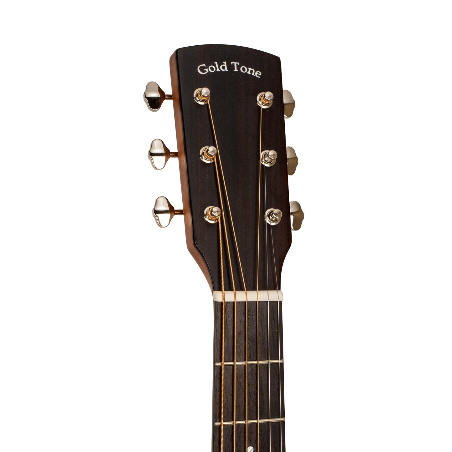 Gold Tone - The Bell: Acoustic-Electric All Solid Wood Guitar with Bag - Satin Natural