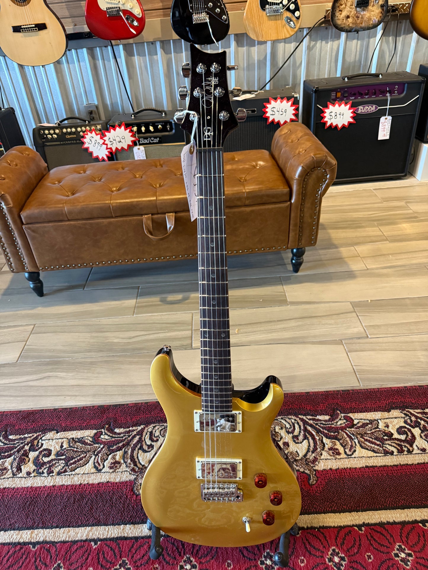 PRS 2024 SE DGT David Grissom Trem w/PRS Gig Bag