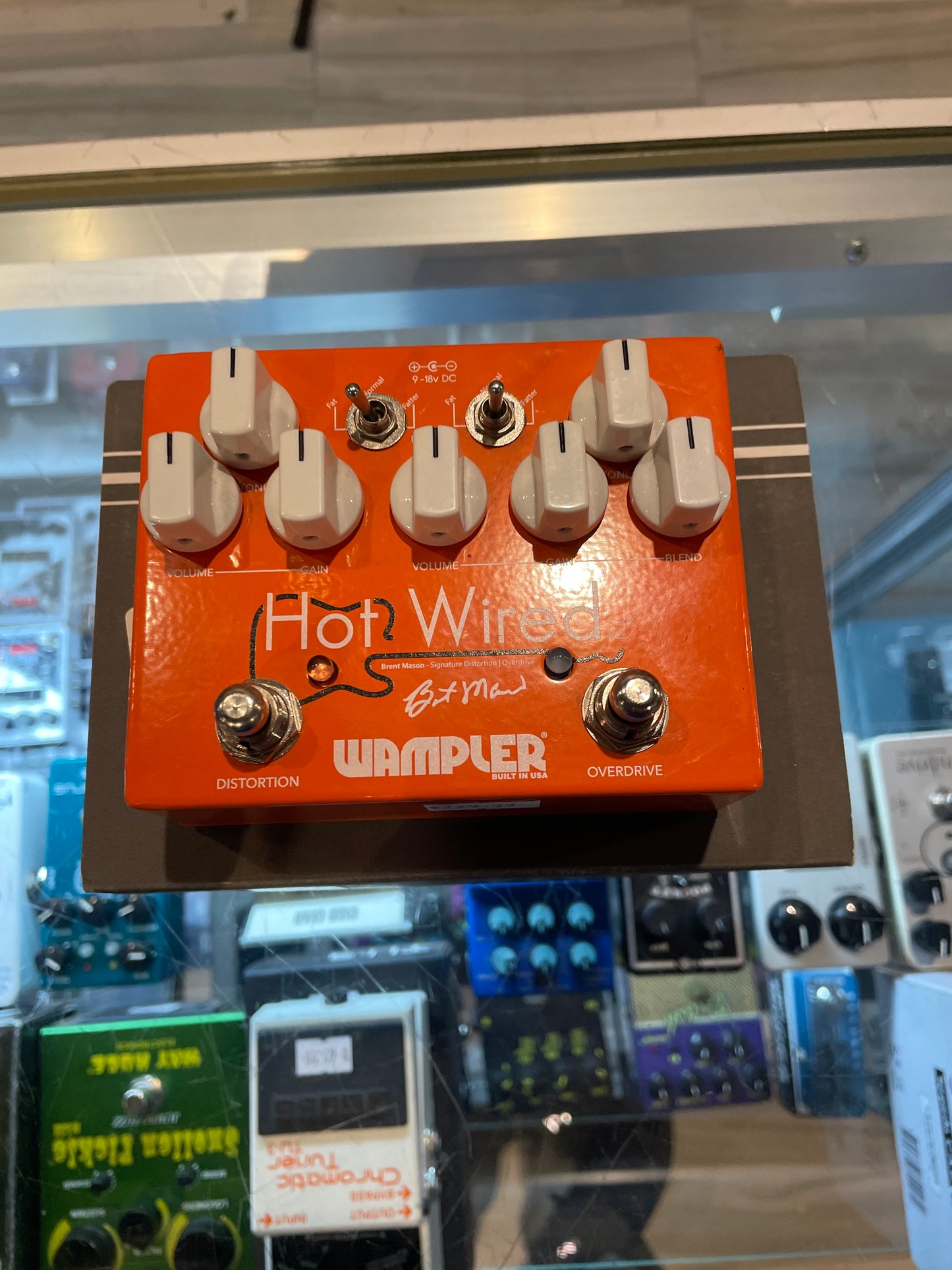 Wampler Hot Wired V2 Bret Mason Overdrive Distortion