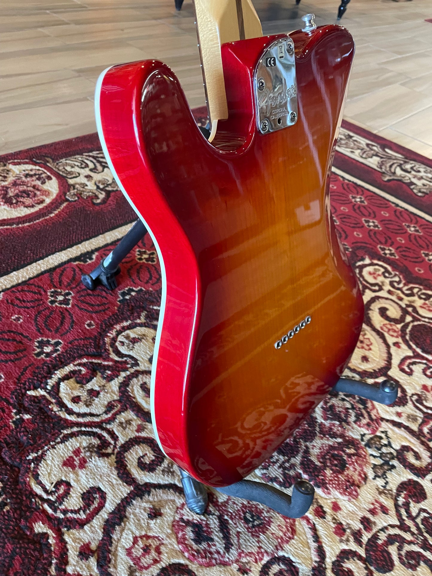 Fender 2015 American Deluxe Telecaster, Rosewood Fingerboard, Aged Cherry Burst