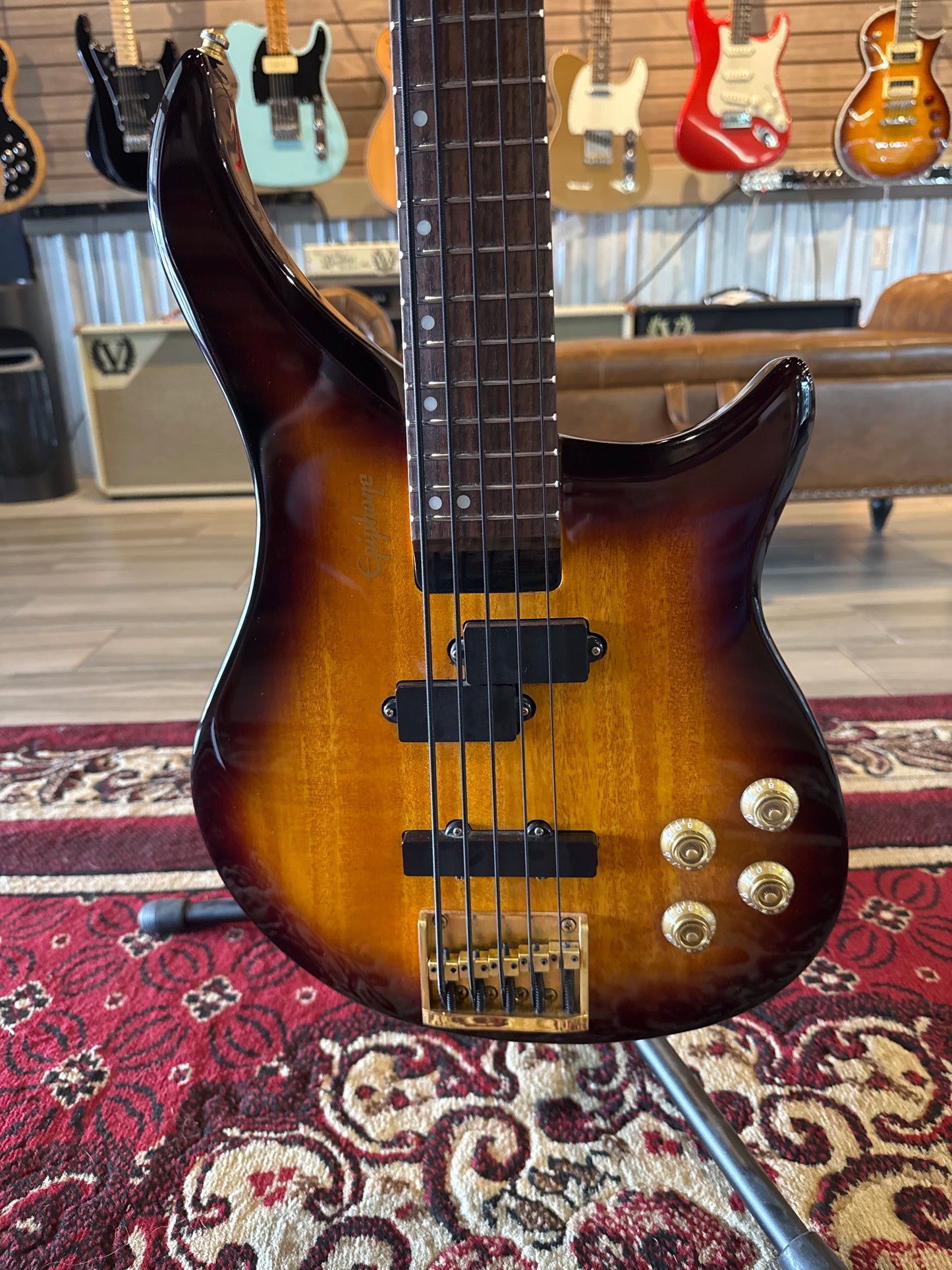 Epiphone EBM-5 Bass Active Pickups 1990's w/OHSC (USED)