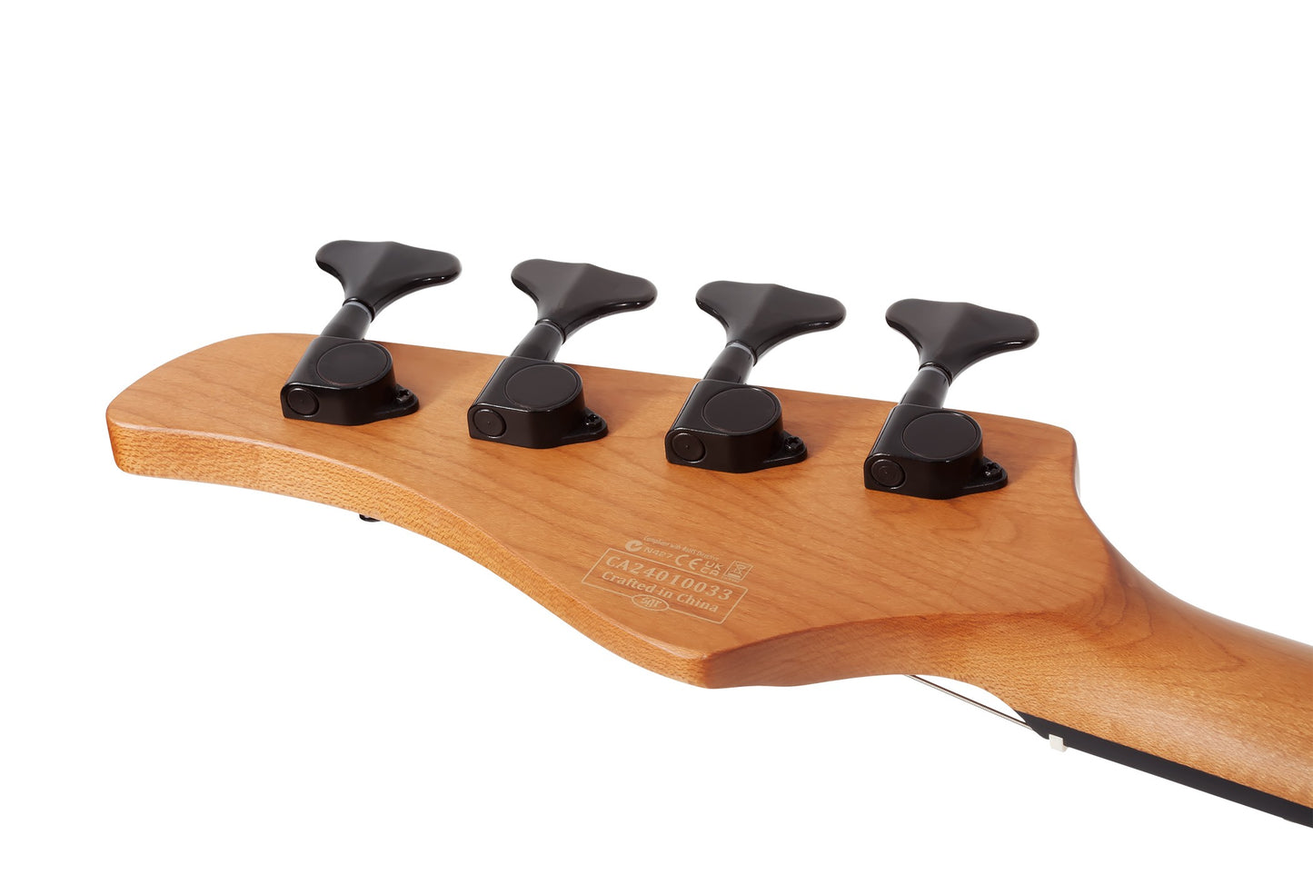 Schecter - C-4 Standard 4 String Bass Tobacco Burl