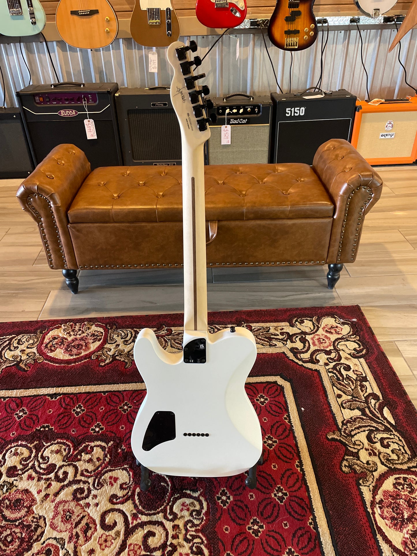 Fender Jim Root Telecaster, Ebony Fingerboard, Flat White