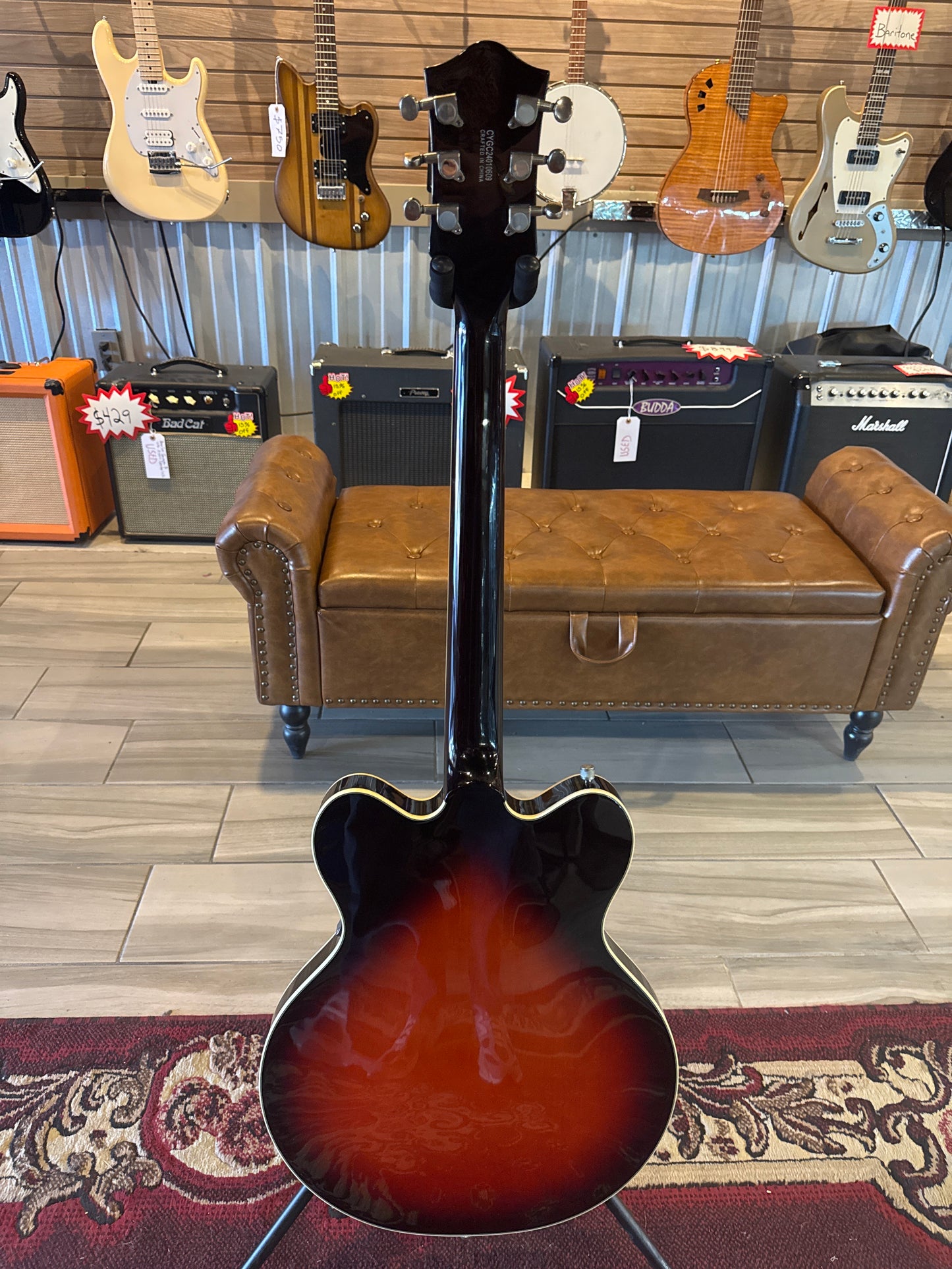 Gretsch G5622 Electromatic Center Block Double Cutaway 2024 Claret Burst