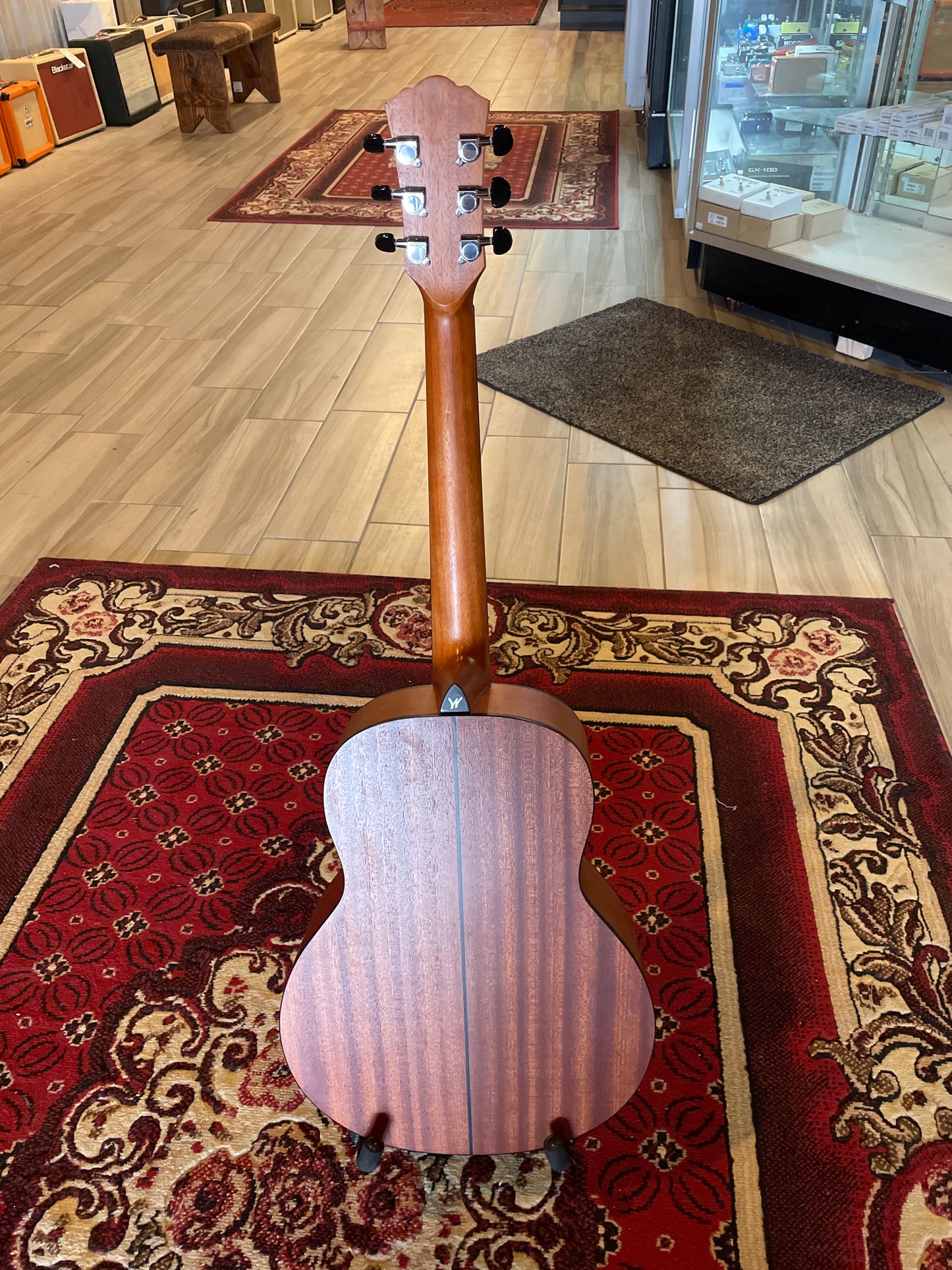 Washburn AGM5KA Apprentice Series G-Mini Acoustic Guitar - Natural