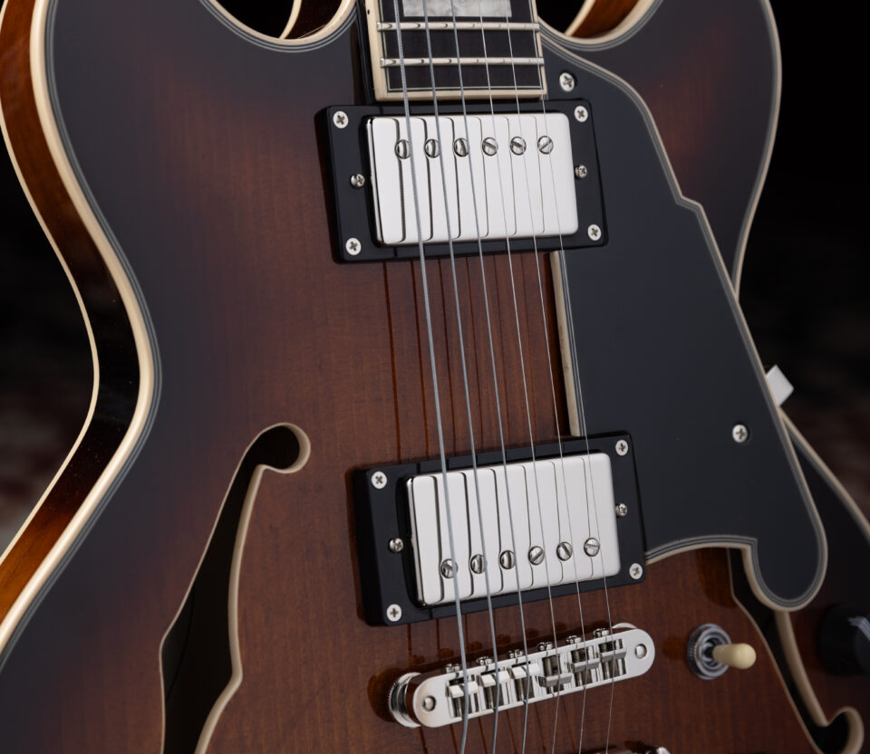 D'Angelico Premier Mini DC - Black Flake w/Gig Bag