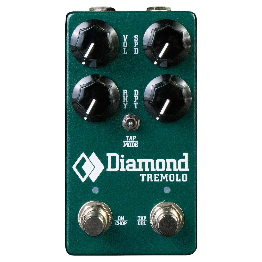 DIAMOND TREMEMO MODULATION PEDAL MAIN TOP VIEW