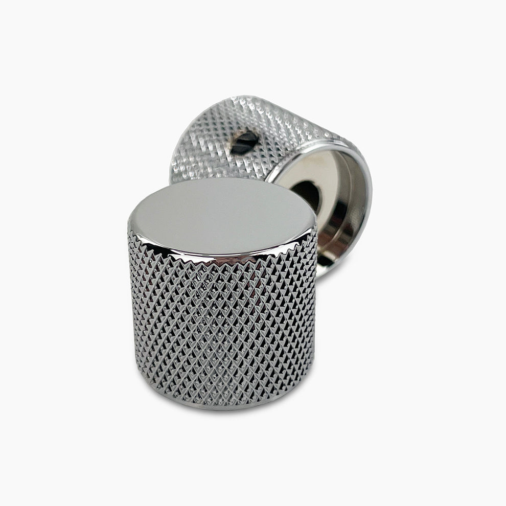 MK-0115 Metal Barrel Knobs Chrome