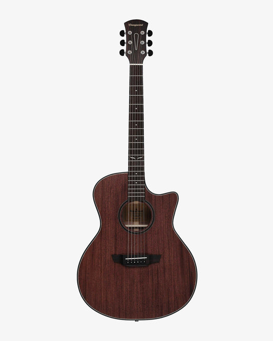 Orangewood Guitars Morgan Live Acoustic Electric Guitar - Mahogany Burst