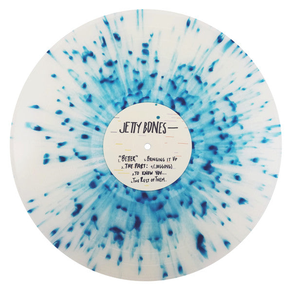 Jetty Bones - ~ (Milky Clear w/ Sea Blue Splatter) - (USED)