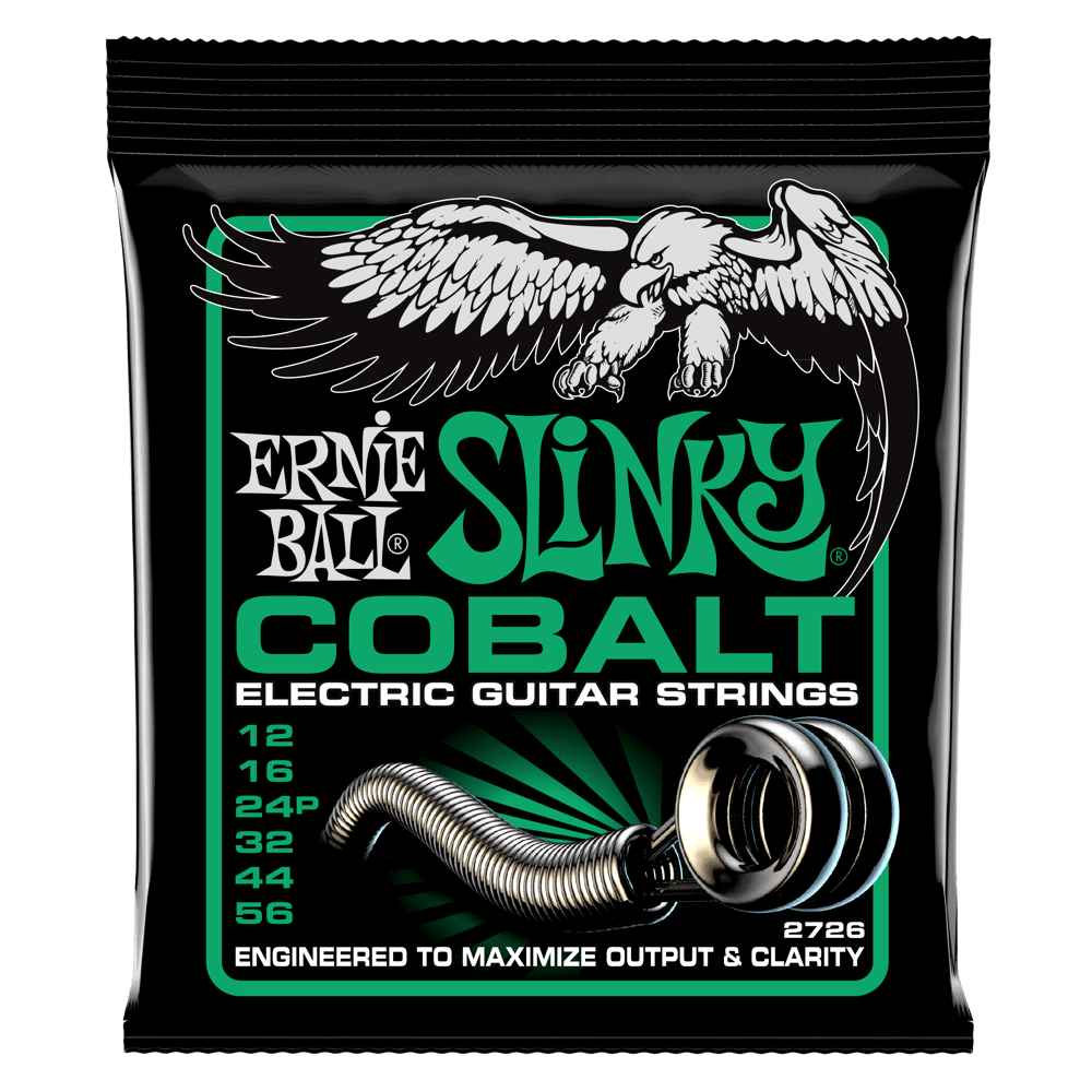 Erne Ball 2726 Not Even Slinky Cobalt Electric Guitar Strings 12-56 Gauge