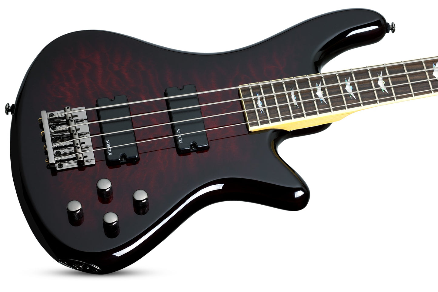 Schecter 2503 Stiletto Extreme-4 Black Cherry