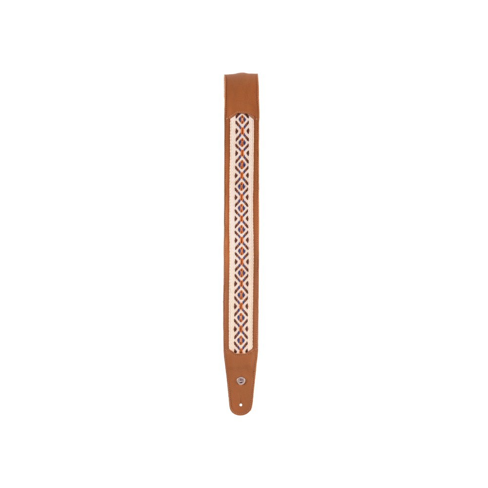 Hybrid Leather Guitar Strap, Desert