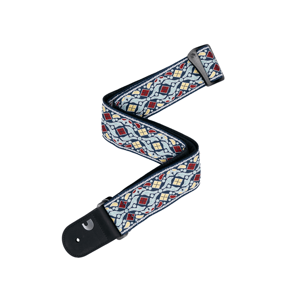 Eco Woven Guitar Strap, Navy