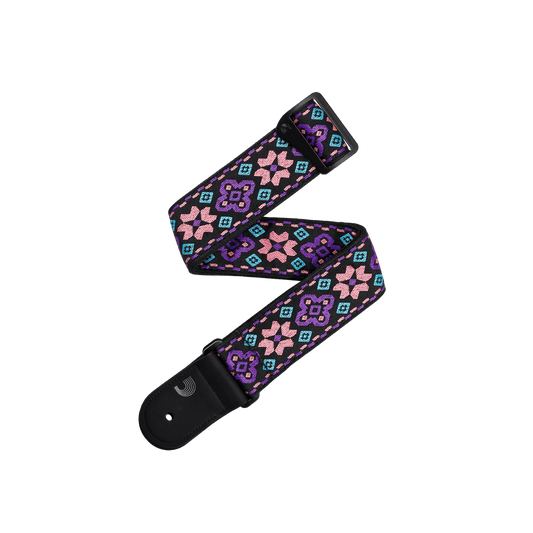 Eco Outrun Woven Guitar Strap, Retro