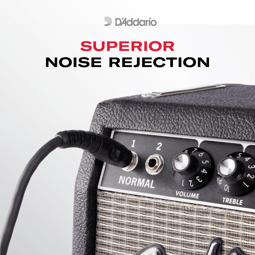 D'Addario Custom Series Instrument Cable, 5 feet