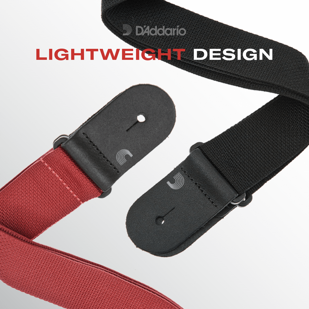 Woven Guitar Strap, Monterey Black