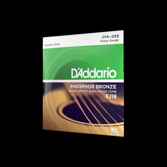 D’addario Phospher Bronze Heavy Gauge EJ18