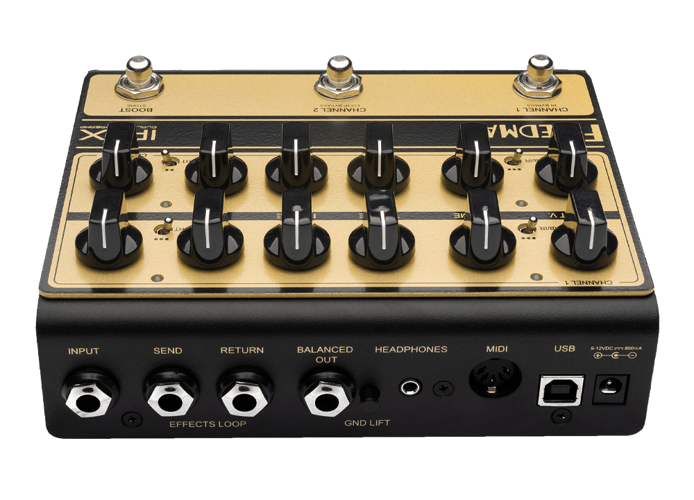 Friedman IR-X ALL-TUBE PREAMP, IR TECHNOLOGY, COMPACT SIZE