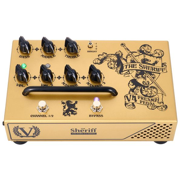 Victory Amps-The Sheriff Valve Preamp Pedal