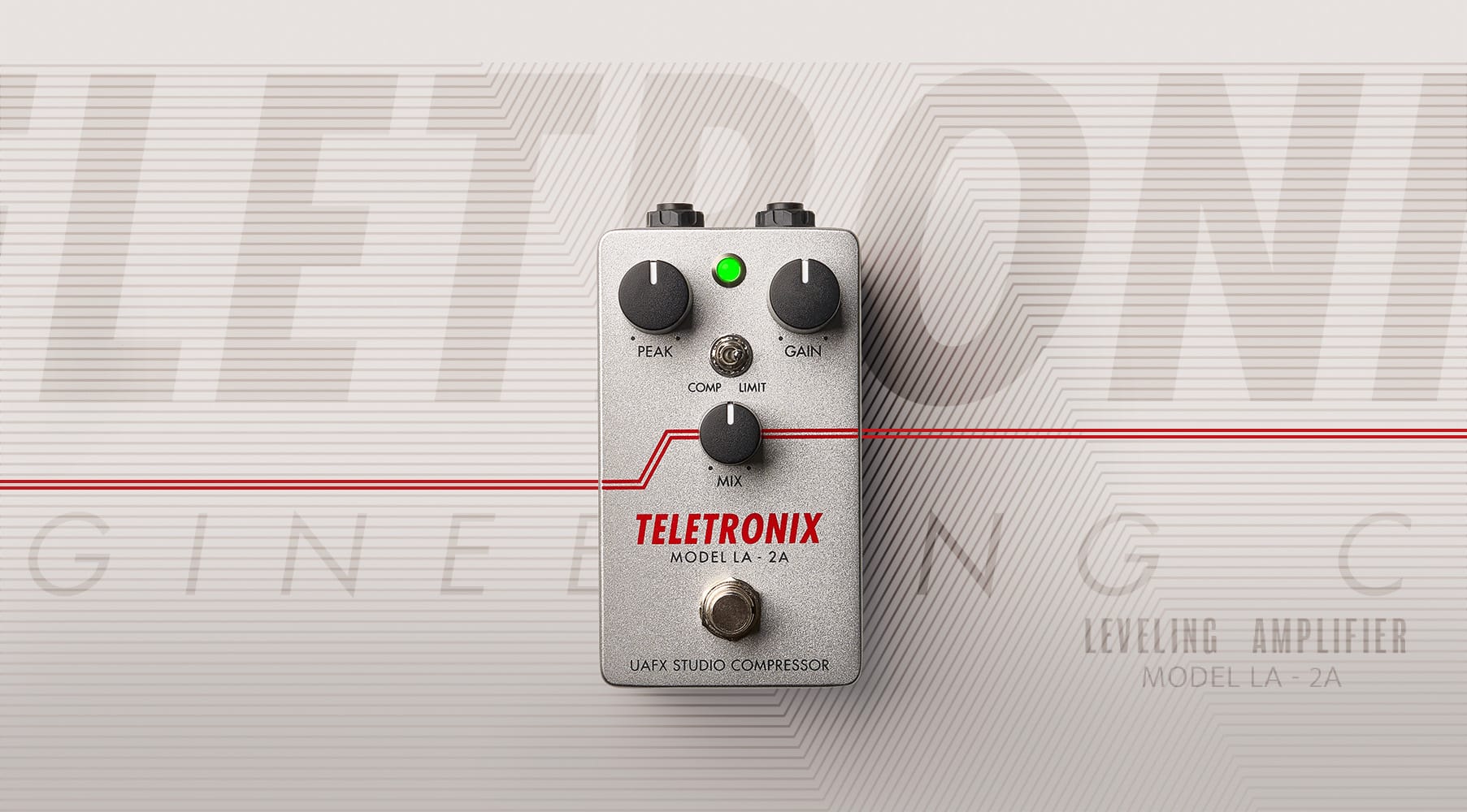 Universal Audio UAFX Teletronix LA-2A Studio Compressor Pedal