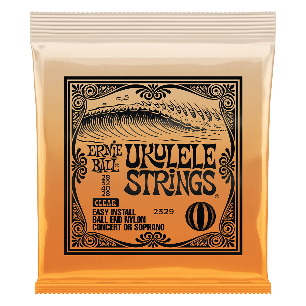 ERNIE BALL UKULELE STRINGS 2329 FRONT PRODUCT IMPAGE ON TRANSPARENT BACKGROUND
