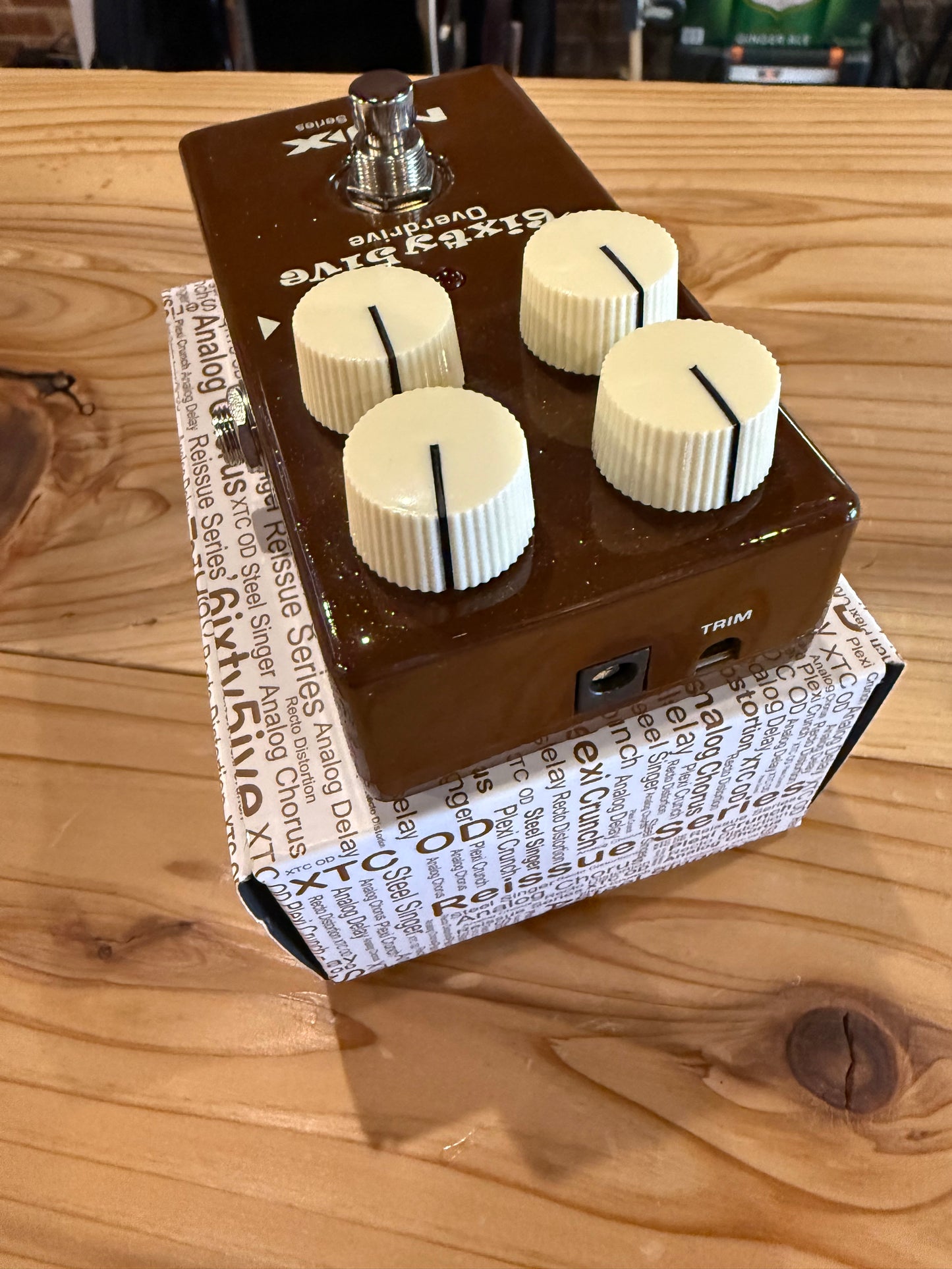 NUX 6ixty 5ive Overdrive Black Panel