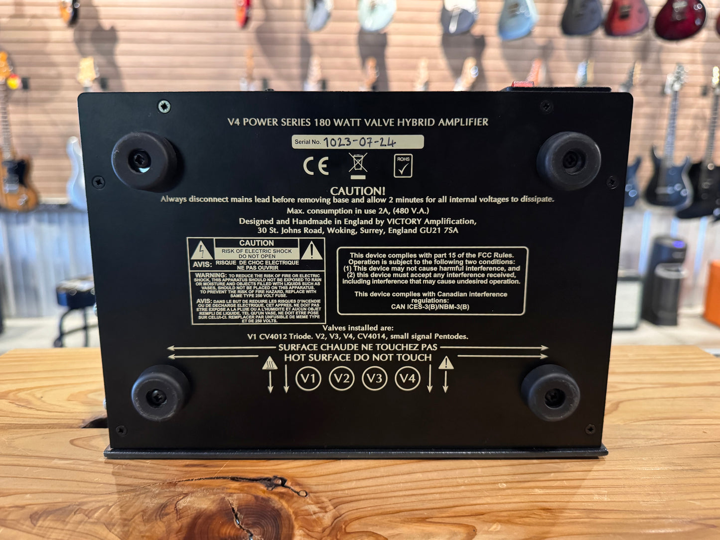 Victory Amps-V4 Kraken Guitar Power Amp  (Store Demo)