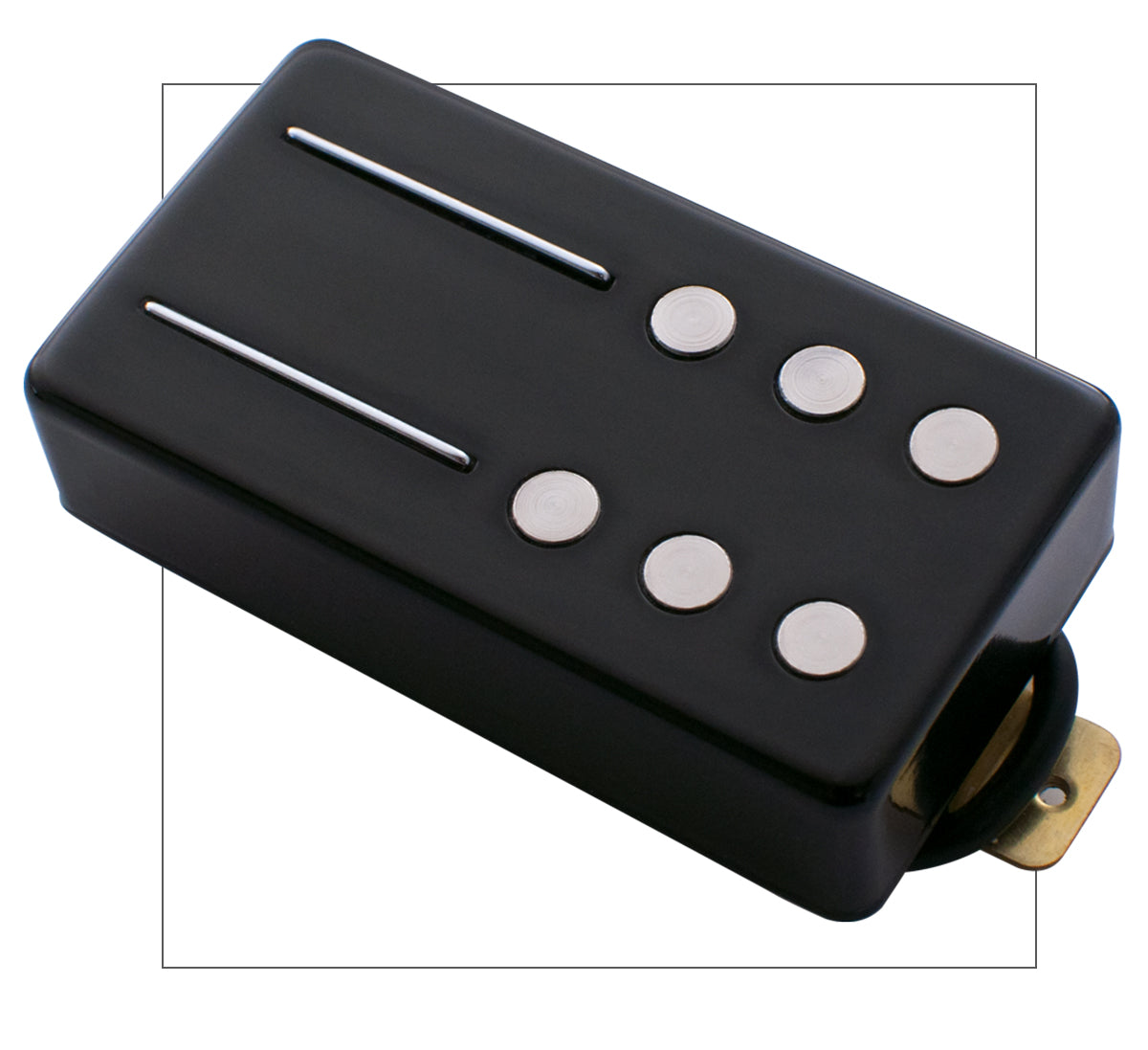 Railhammer Hyper Vintage Bridge Humbucker Pickup Chrome HVIBRCH