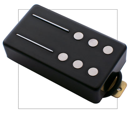 Railhammer Hyper Vintage Bridge Humbucker Pickup Chrome HVIBRCH