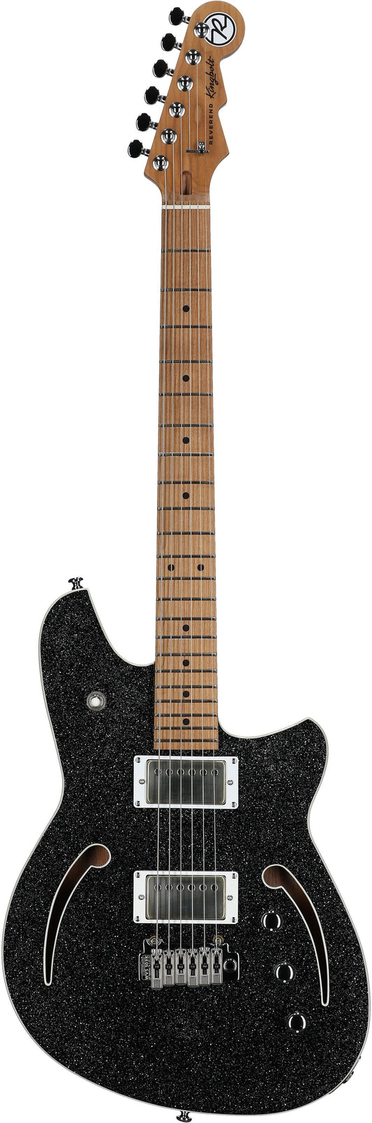 Reverend Guitars - Kingbolt Air HH - Black Sparkle