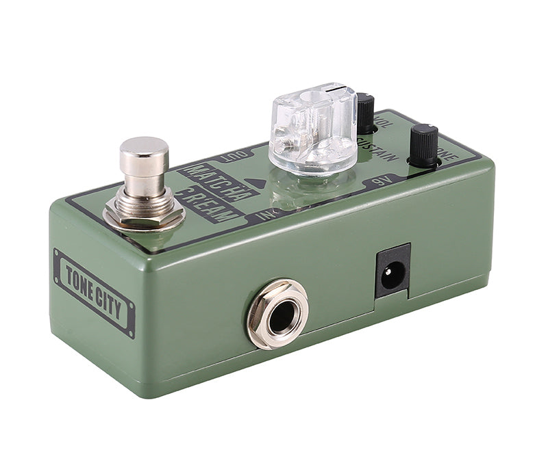 Tone City Matcha Cream Fuzz mini effect pedal True bypass