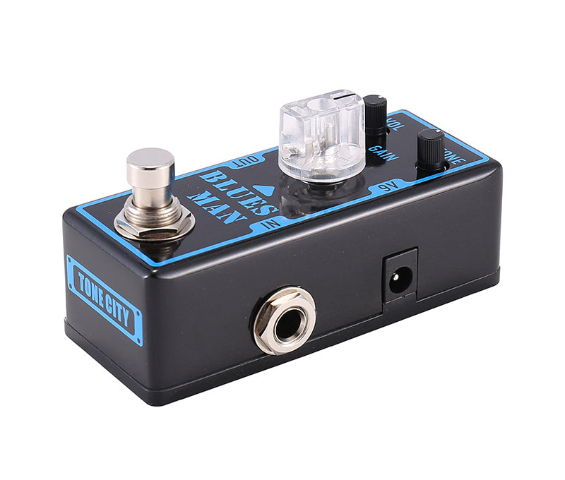 Tone City Blues Man Low Gain Overdrive mini effect pedal True bypass