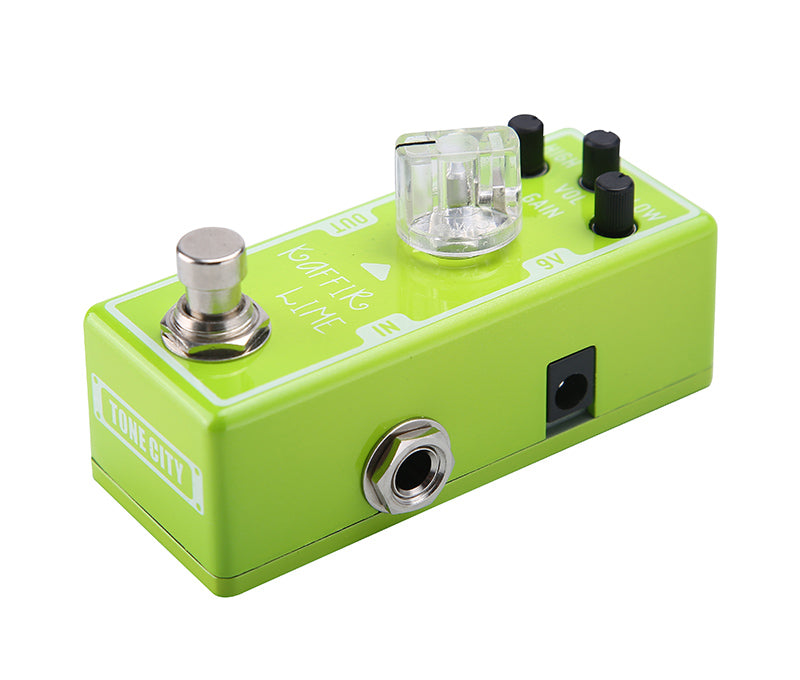 Tone City Kaffir Lime Boost / Overdrive mini effect pedal True bypass