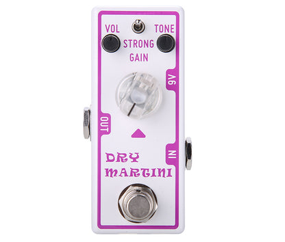 Tone City Dry Martini Medium Gain Overdrive mini effect pedal True bypass