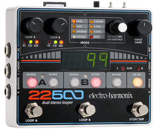EHX 22500 Dual Stereo Looper