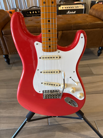 FENDER 1999 50'S CLASSIC SERIES STRATOCASTER CUSTOM FIESTA RED