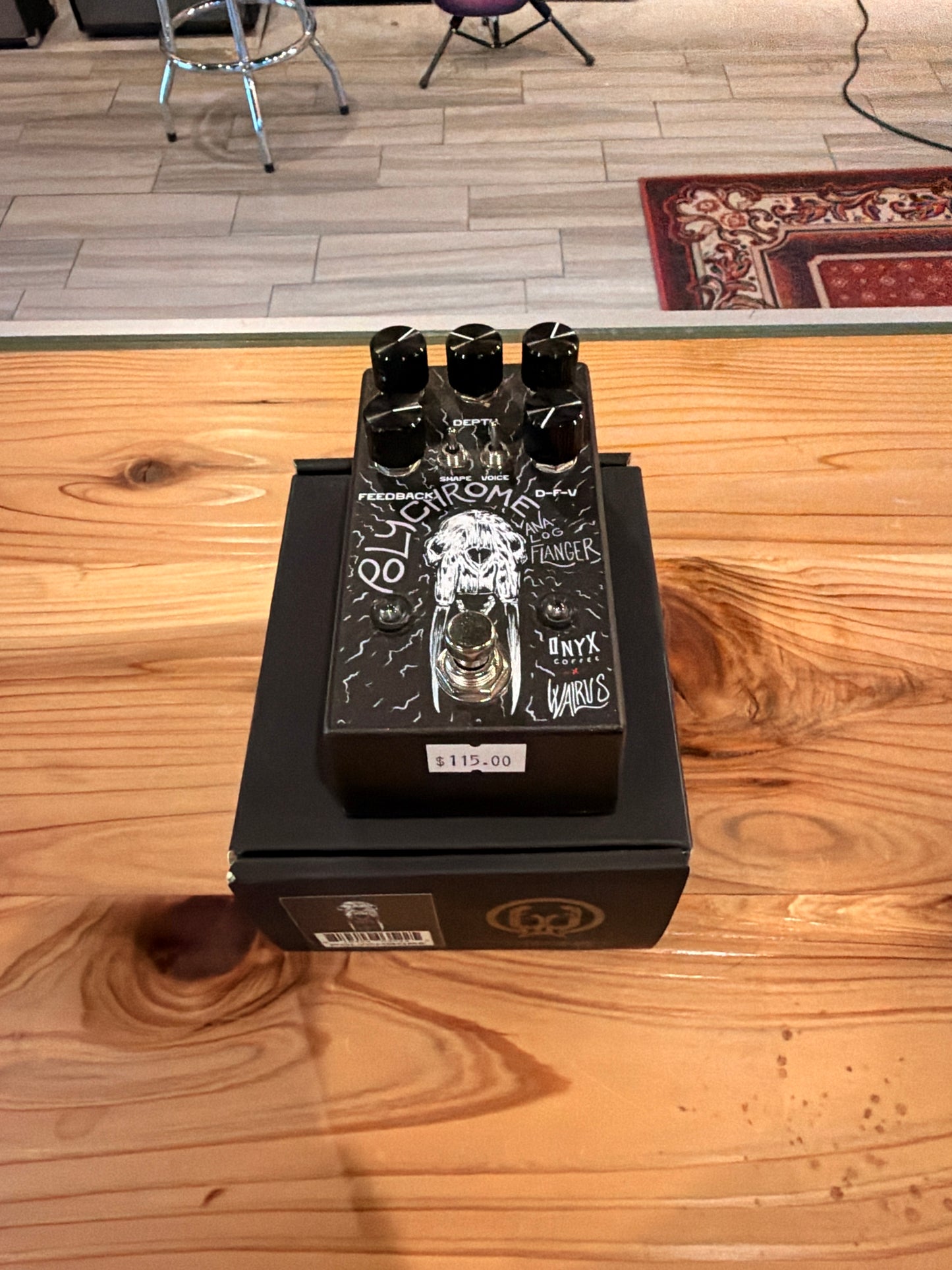 Walrus Audio POLYCRHOME FLANGER ONYX COFFEE EDITION (USED)