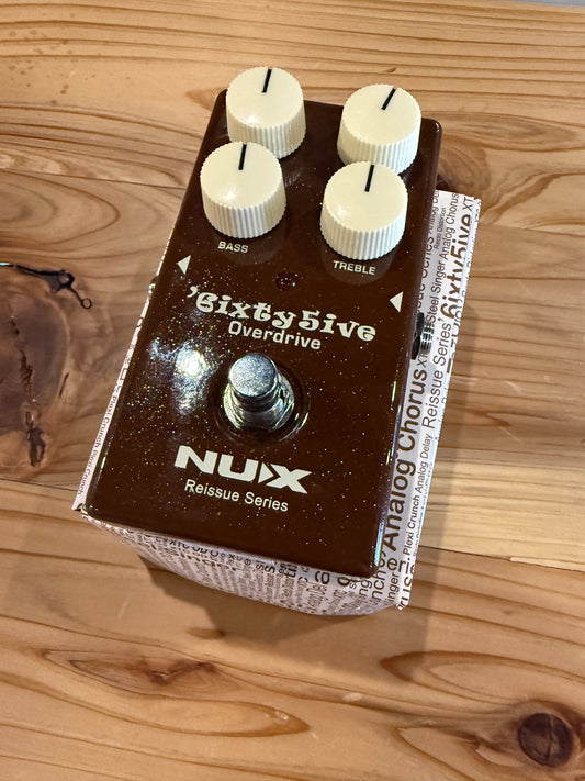 NUX 6ixty 5ive Overdrive Black Panel