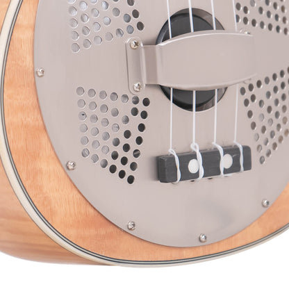 Gold Tone - ResoMaple-Tenor: Tenor-Scale Curly Maple Resonator Ukulele with Gig Bag