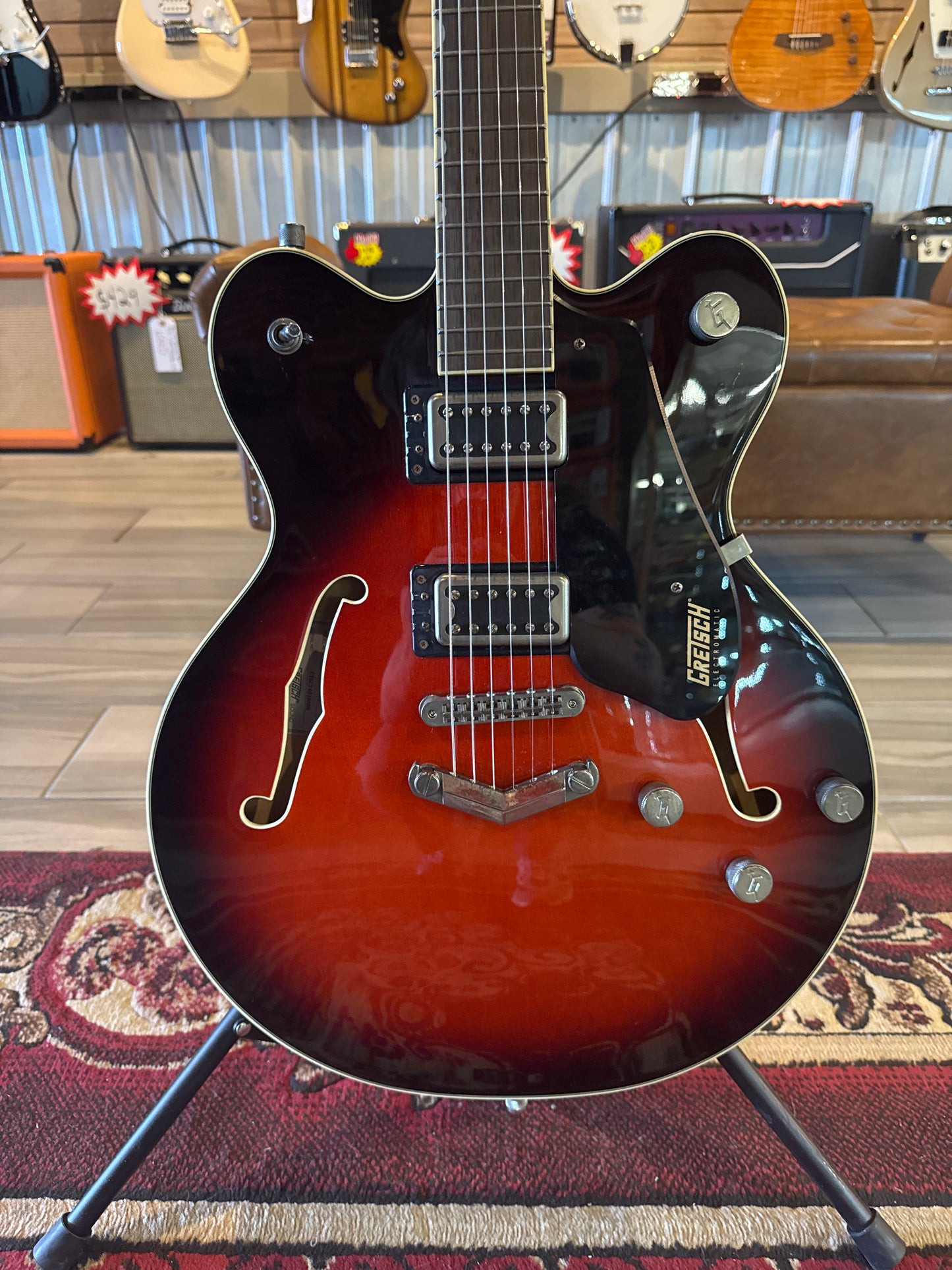 Gretsch G5622 Electromatic Center Block Double Cutaway 2024 Claret Burst