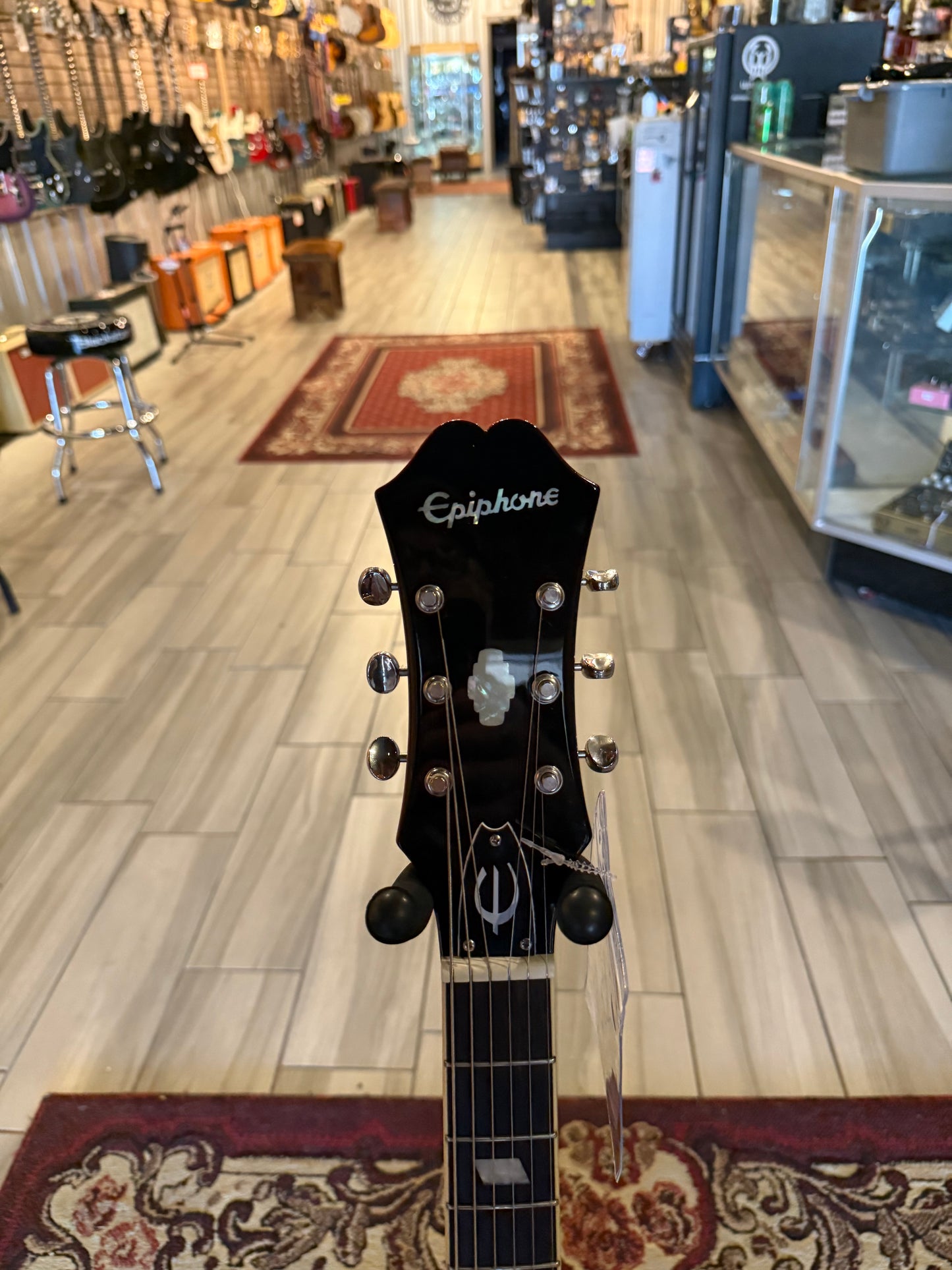 2021 Epiphone Riviera Electric Guitar with Hard Shell Case (USED)