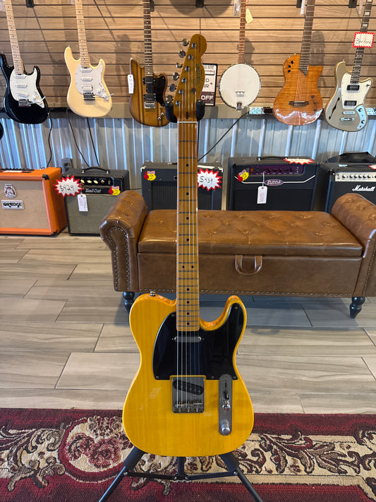 2020s Squire Classic Vibe 50s Telecaster Maple Fingerboard, Butterscotch Blonde