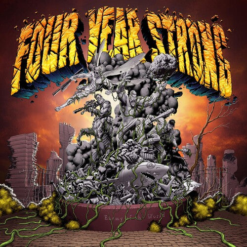 Four Year Strong - Enemy Of The World [Brown/Orange Vinyl]