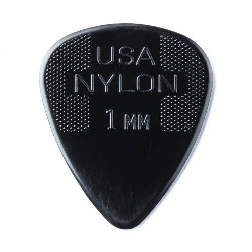 Dunlop - 44P073 Jim Dunlop Nylon Guitar Pick 1.0mm (12 Pack)