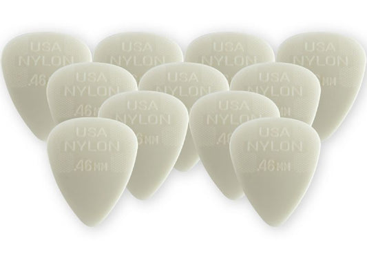 Dunlop - 44P046 Jim Dunlop Nylon Guitar Pick .46mm (12 Pack)